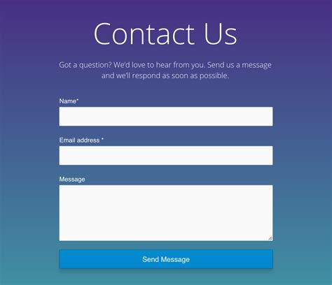 Contact Forms